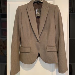 Express NWT pinstripe blazer with peak lapel